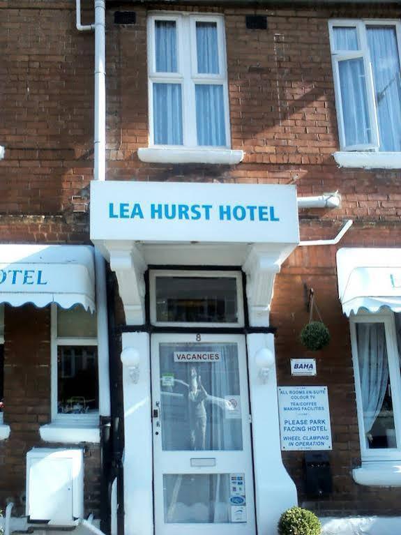 Lea Hurst B & B Bournemouth Eksteriør billede